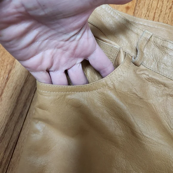 Christian Dior Leather Pants Vintage READ - Picture 8 of 17